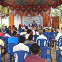 Celebrated Farmers day programme on 23.12.2024 at B.Hullukere, Mandya district