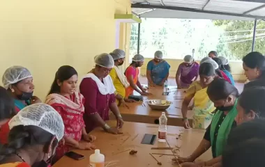 EDP - Waste to Wealth - Agarbathi making trg. prog, KVK-BRD