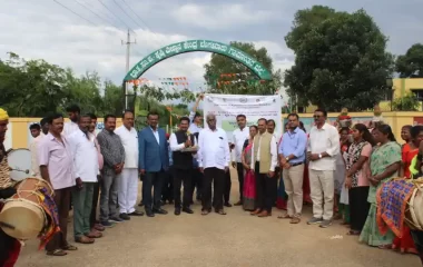 KVKs Golden Jubilee Torch receiving ceremony, KVK, BRD