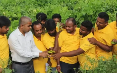 Problematic Field visit under CCINM Trg. prog., KVK-BRD