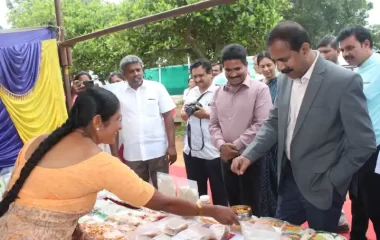 SHG Exhibition during Kharif Campaign, KVK-BRD