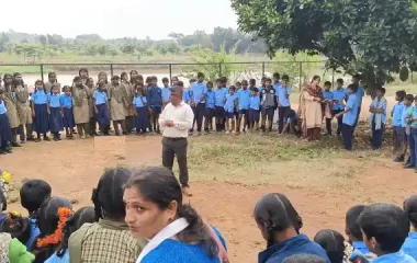 Student's farm visit, KVK-BRD