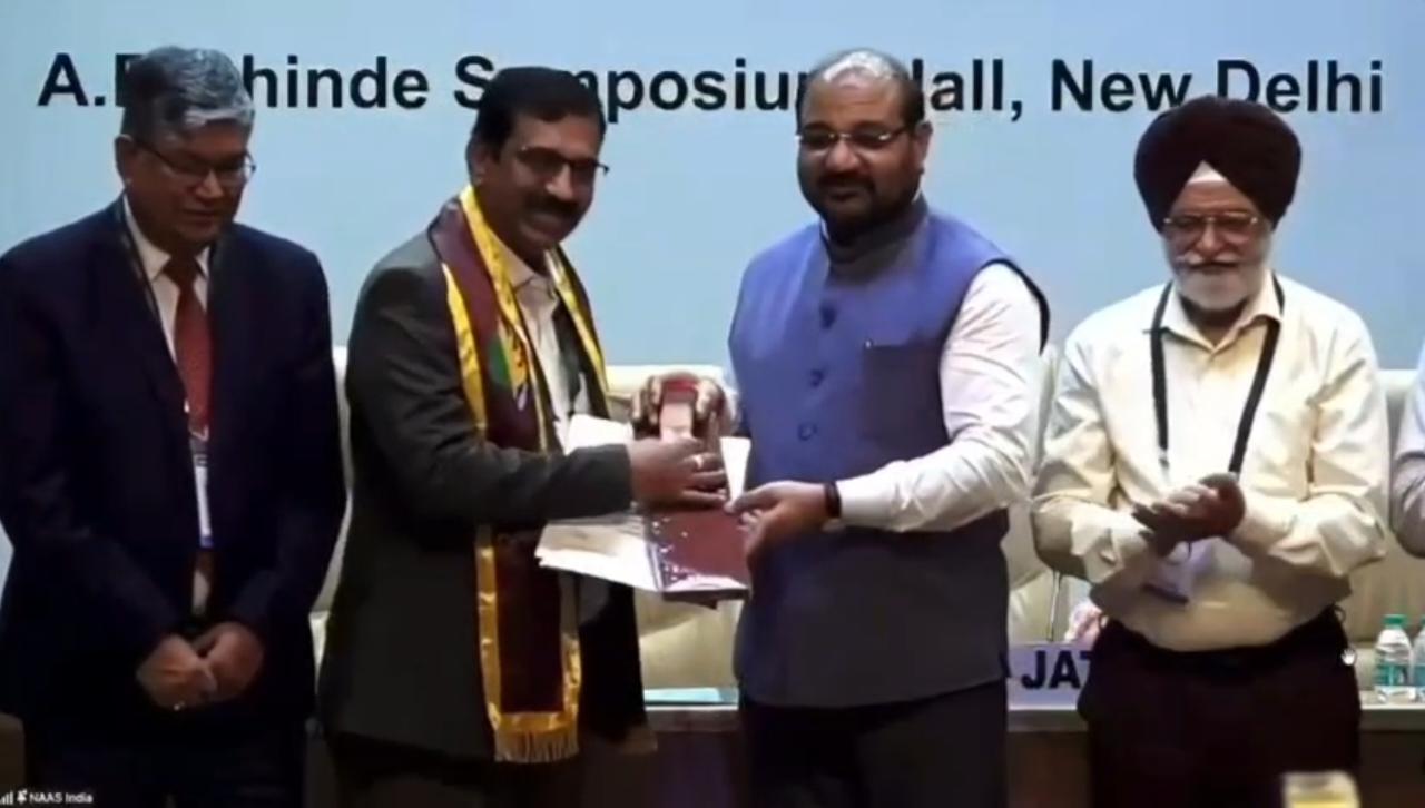 NB Prakash NAAS fellow