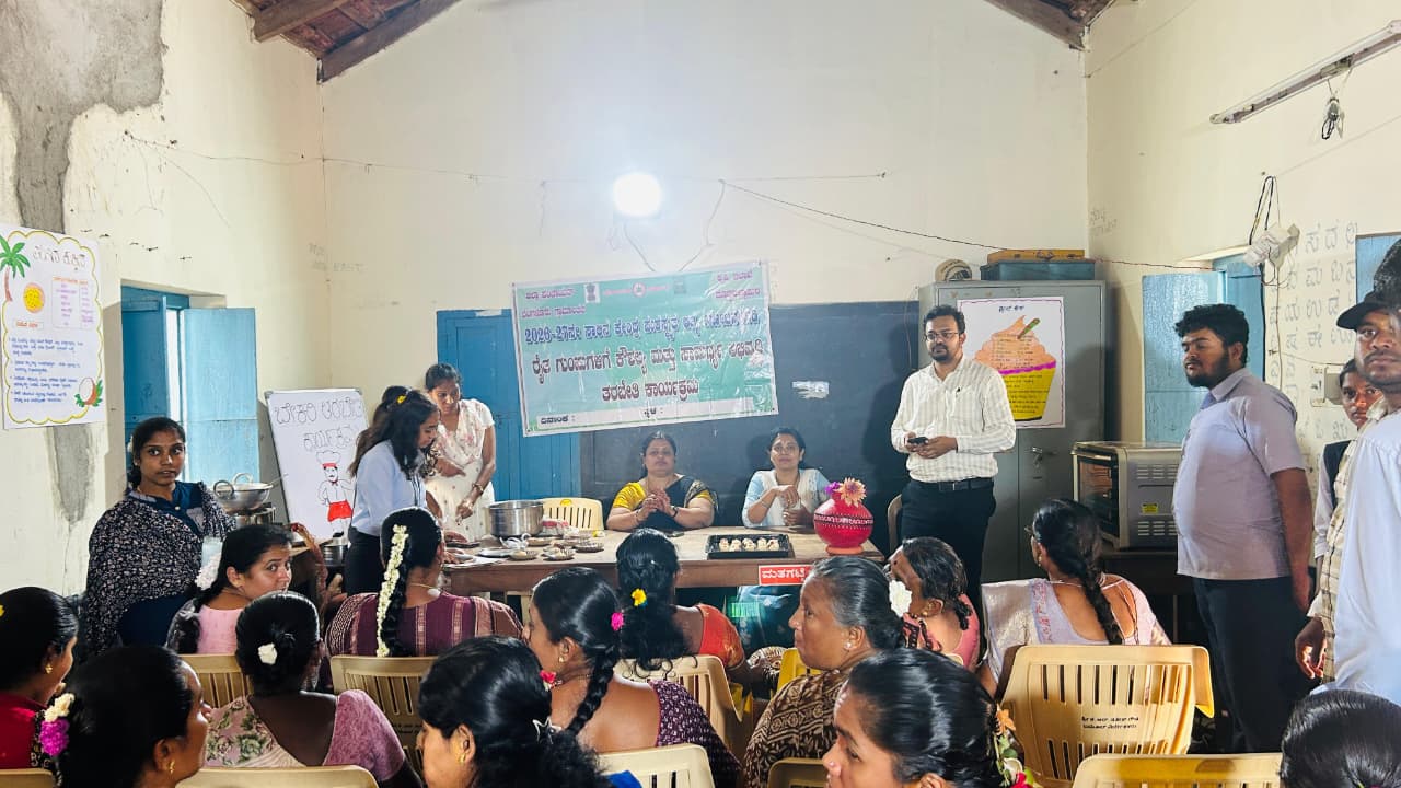 Bakery Training Programme at Puttaiahan Agrahara